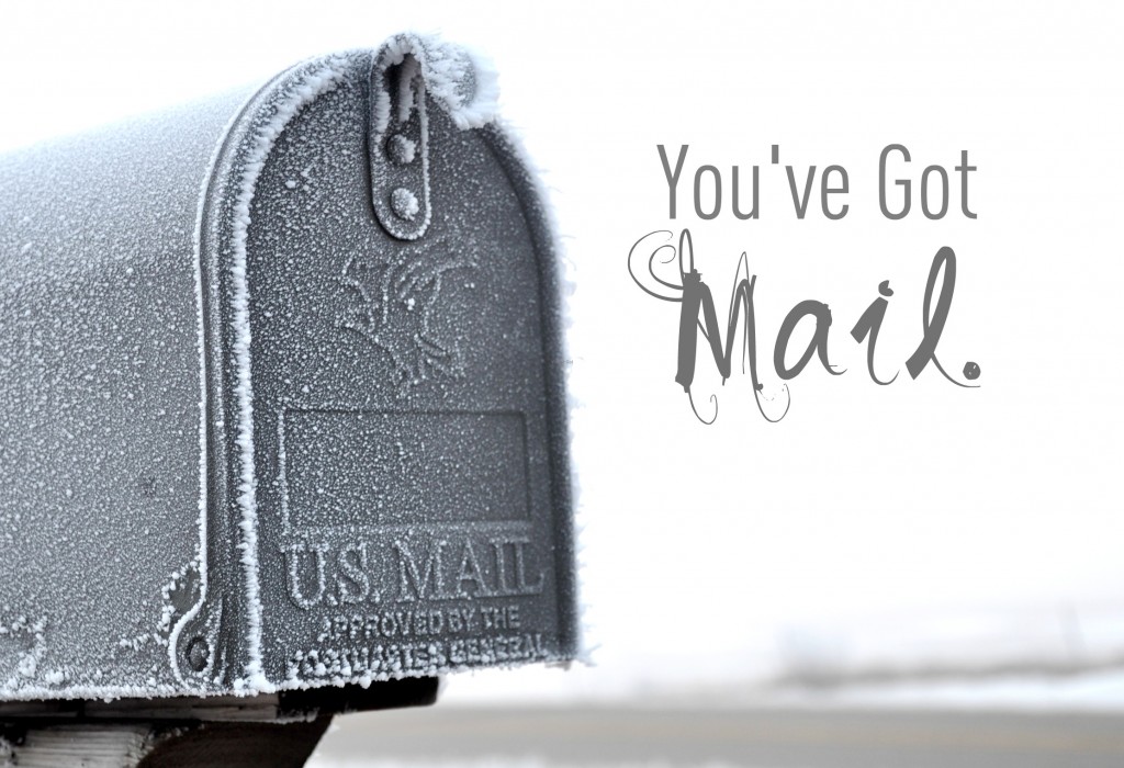 frost on mailbox