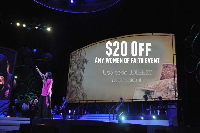 women of faith coupon