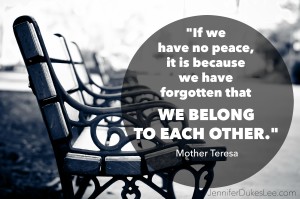mother teresa, peace