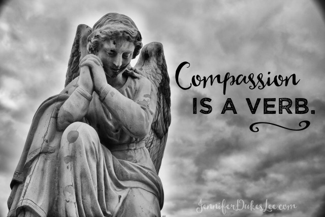 compassion is a verb 