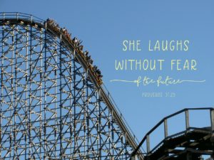 she laughs without fear