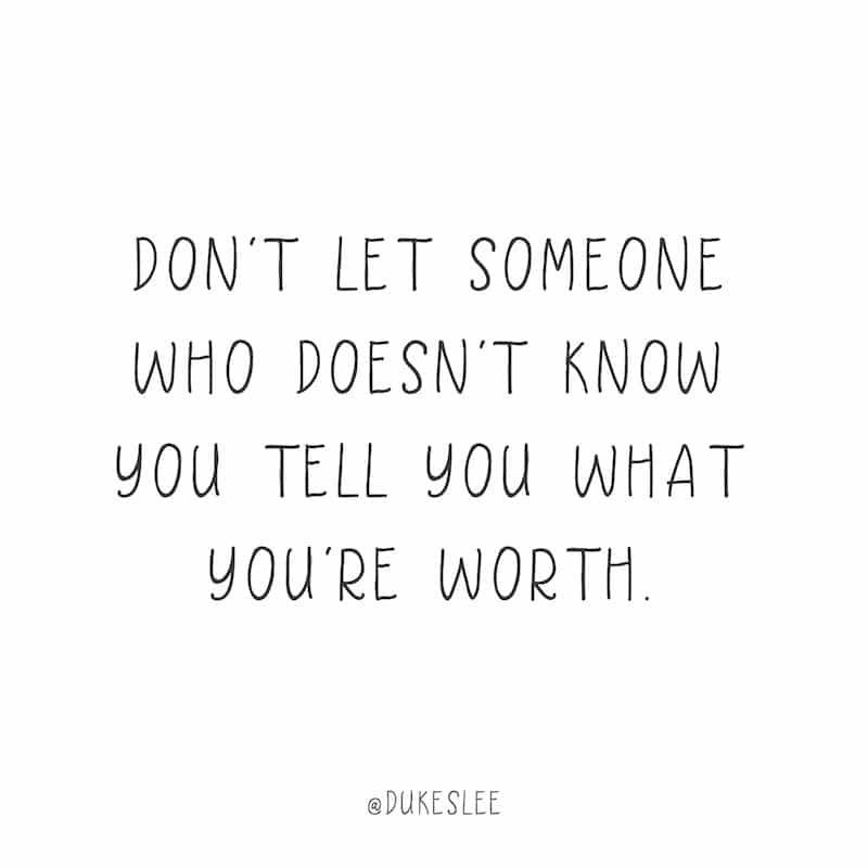 What You’re Worth