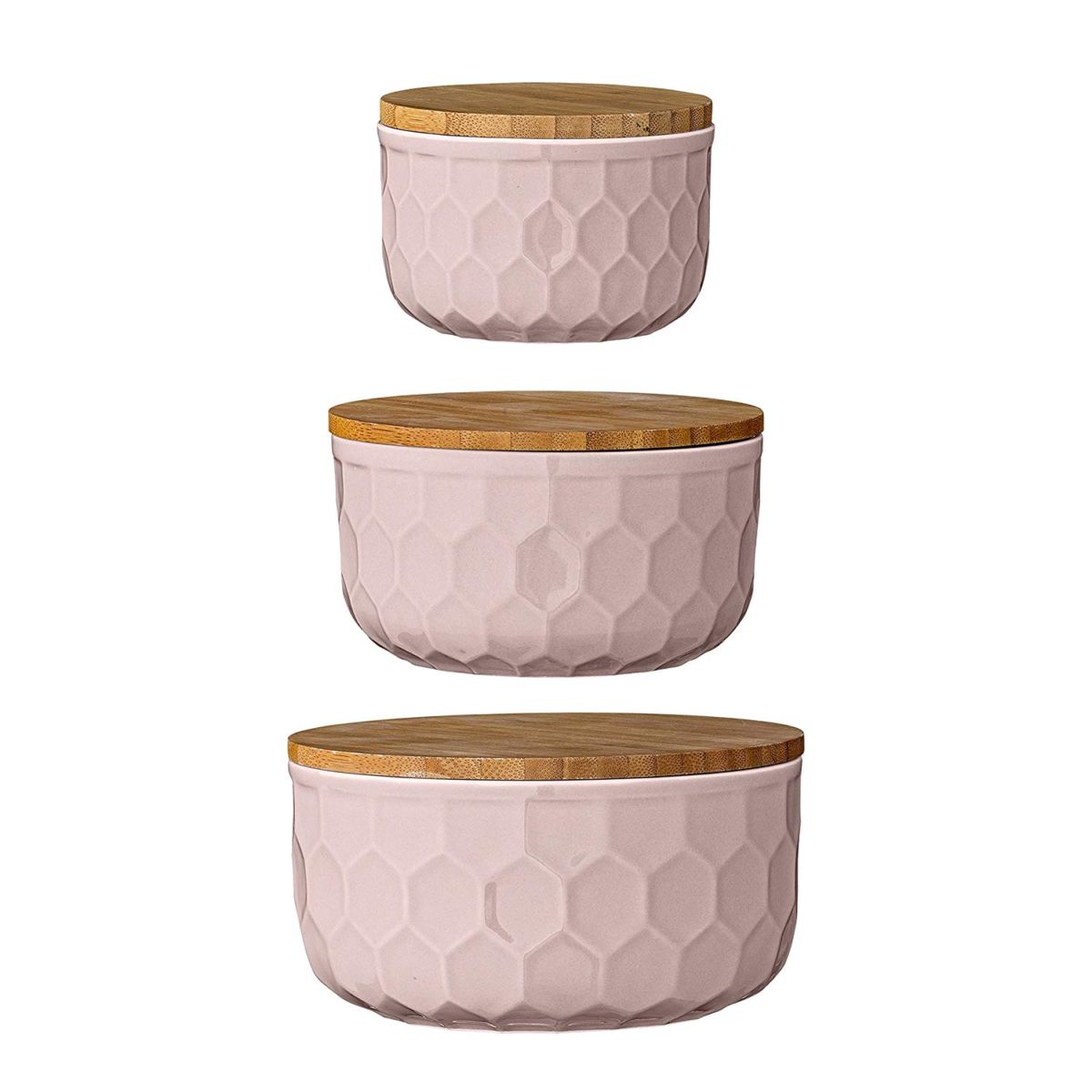 Pink Stoneware Bowls
