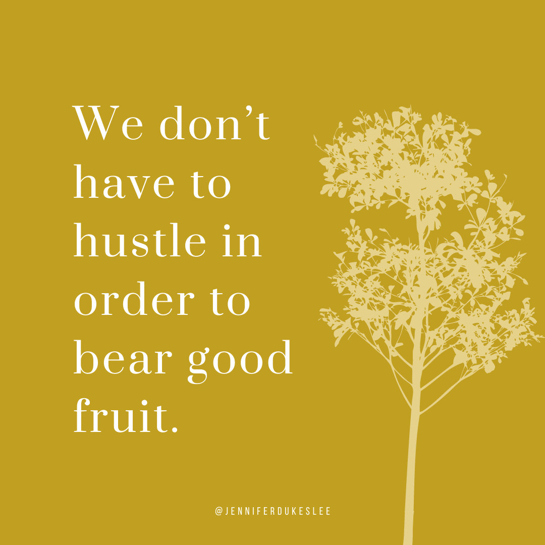 Bear Good Fruit