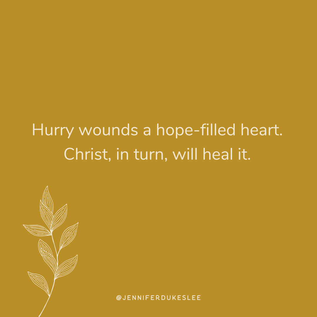 Hope-filled heart