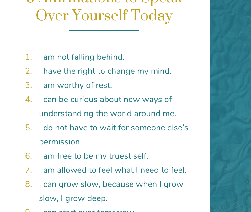 9 Affirmations