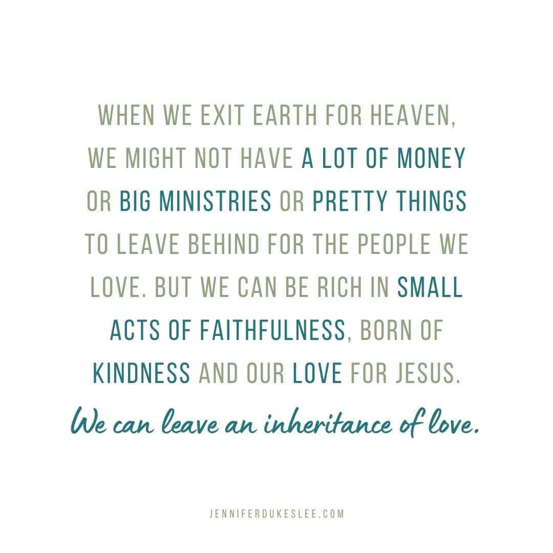 Inheritance of love
