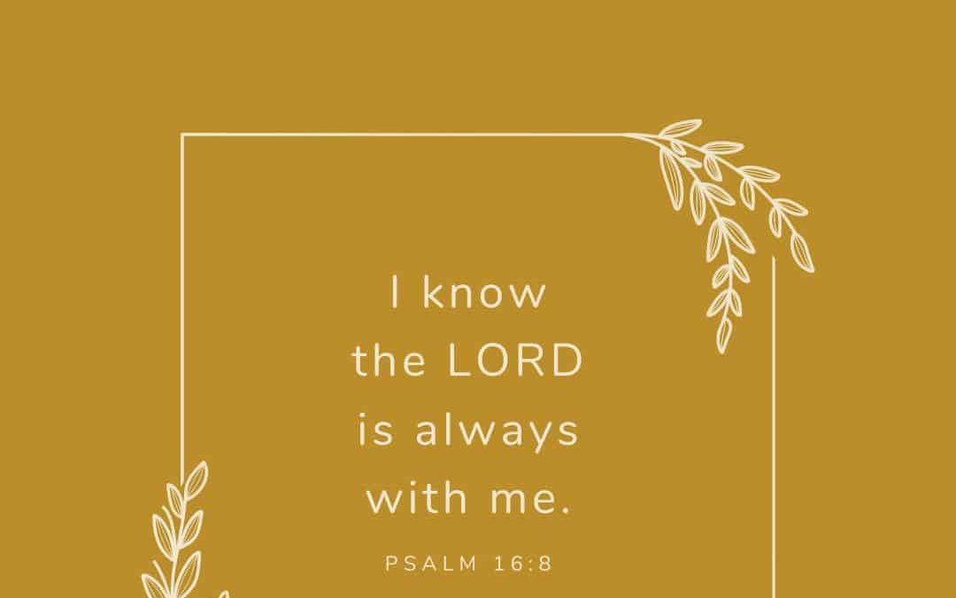 Psalm 16:8