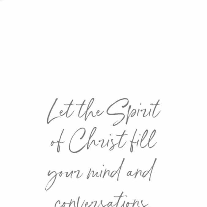 Spirit of Christ