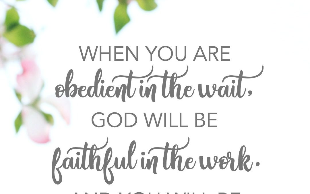 obedient faithful awed