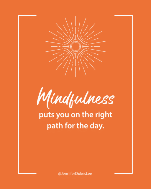 Best quotes about morning mindfulness (Jennifer Dukes Lee quotes)